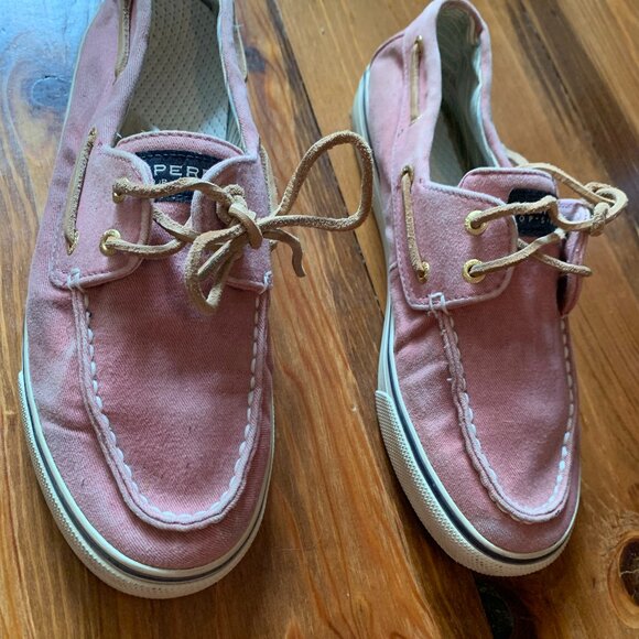 Pink Sperry nautical shoes, size 8.5 W - Picture 12 of 15